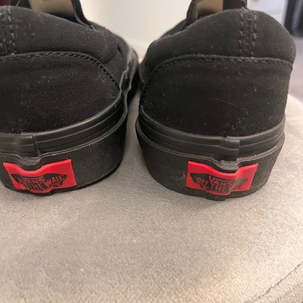 Vans Classic Black Slip-On Sneakers - Picture 5 of 5